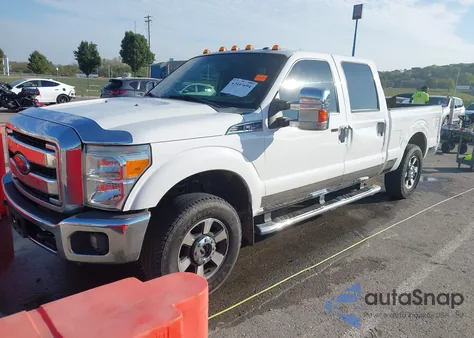 2012 Ford F-250 Lariat из США, поврежденный, VIN 1FT7W2B66CEC87443